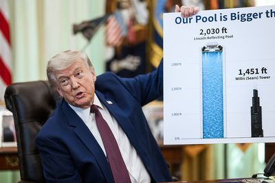 Donald Trump Mocked for Total Mental Collapse During Live White House Crowd-Size Rant