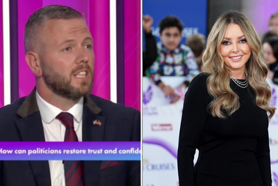 Reform’s Rob Kenyon refuses to apologise to Carol Vorderman for ‘crass’ comment