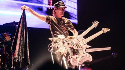 “This might be the last time the Hydra comes out on tour”: Steve Vai might be retiring his monstrous triple-neck Ibanez