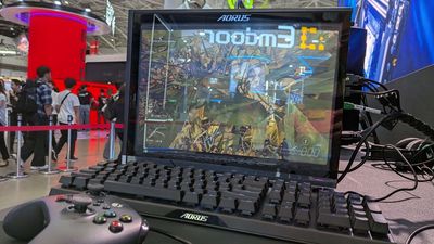 Gigabyte has shown off a microATX PC case with a 16-inch built-in LCD screen, which I assume would give you the most unique rig at the next LAN party