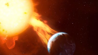 'Cannibal' CME from rare 'anti-Hale' sunspot will slam into Earth today, bringing auroras to 23 US states