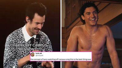 Harry Styles Shouted Out Off Campus During His Concert & The Cast Is (Rightfully) Freaking Out