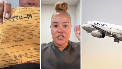 New Jersey woman leaves new Louis Vuitton sunglasses, medicine box on United Airlines flight from Puerto Rico. Then she sees what they return to her