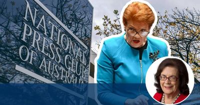 Big test for Hanson looms in front of the National Press Club