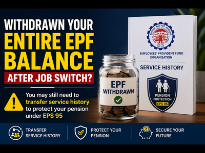 Withdrawn your entire EPF balance after a job switch? You may still need to transfer service history to protect your pension under EPS 95