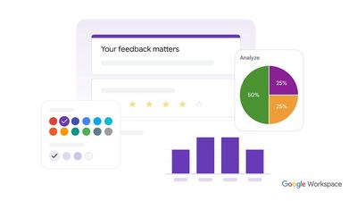I used Gemini in Google Forms to auto-build a survey and analyze responses for me