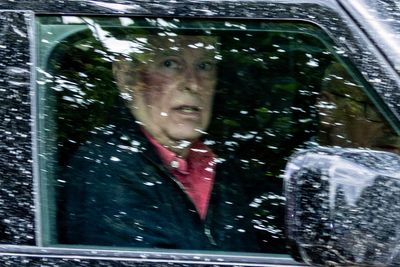 Andrew Mountbatten-Windsor seen with large mystery bruise across his face