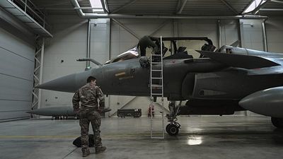 French fighter jets intercepted 11 Russian aircraft in the Baltics over the last week