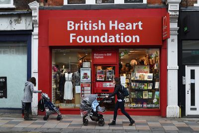 British Heart Foundation proposes closure of 150 charity shops amid ‘challenging trading environment’