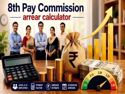 8th Pay Commission calculator: How much arrears can Level 6-10 employees get at 2.0-2.86 fitment factors