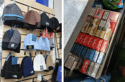 Cannabis vapes and fake designer hats among £337k of illegal goods seized from West End tourist shops