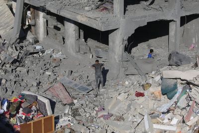 Women and children among 10 Palestinians killed in Israeli strikes on Gaza