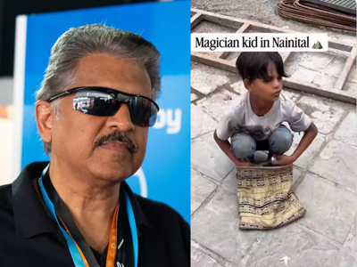 Anand Mahindra is impressed with this kid in Nainital, wants to help him to become world's greatest magicians