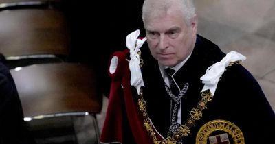 Andrew Mountbatten-Windsor pictured with huge bruise on face