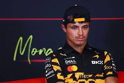 Lando Norris and Charles Leclerc hit with fines for late arrival to FIA press conference