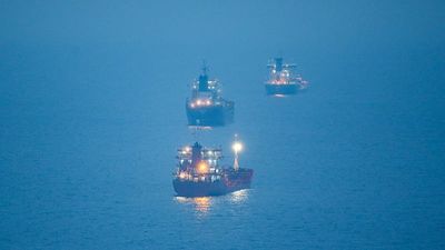Five sailors killed as cargo ships struck in Sea of Azov