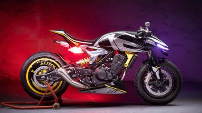 This Royal Enfield Custom Looks Like "Need For Speed" Broke Into A Motorcycle Workshop