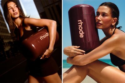Rhode's new pocket bronzer is about to complete your summer makeup routine