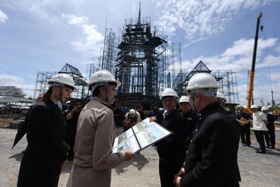 Royal crematorium complex on schedule