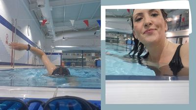 I swam 3 times a week for 30 minutes - it might be the 'bare minimum' but I found benefits beyond cardio fitness in 3 weeks