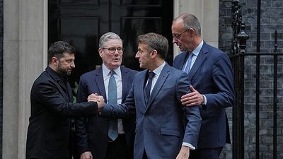 Zelenskyy to meet Macron, Merz and Starmer in London on Sunday, France says