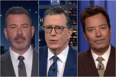 CBS hands rivals an easy win as Kimmel and Fallon scoop up Colbert viewers