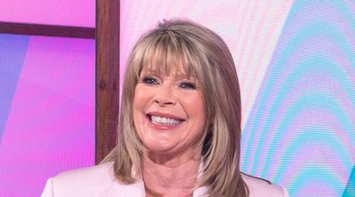 Ruth Langsford demonstrates why colourful tailoring and comfortable trainers are an unbeatable duo for summer style