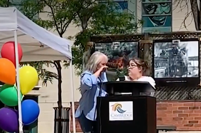 ‘I’m not going to allow you to continue’: Mayor interrupts nonbinary teen’s Pride speech