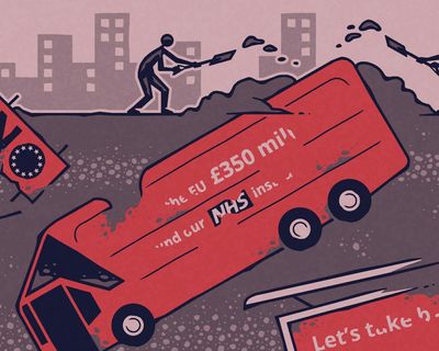 Britain is a swamp of lies and disinformation – and we got here on the Brexit bus