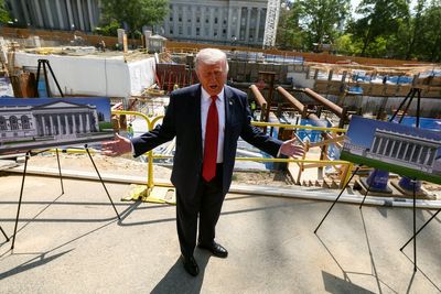 Trump could get away with bulldozing Statue of Liberty, DOJ argues in ballroom fight