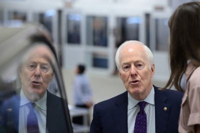Eight Senate Republicans broke ranks this week. John Cornyn, spurned by Trump in his primary, didn’t.