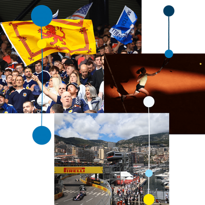 French Open finals, Monaco GP and World Cup warm-ups for England and Scotland – follow with us