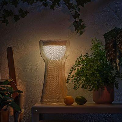You’d never guess this chic solar lamp is only £17 from IKEA – it’s the perfect way to add a soft glow to your outdoor space