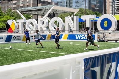 ‘I don’t want to give my money to Fifa’: Toronto turns its back on the World Cup