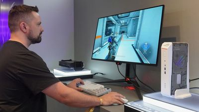 I tried the new ROG NUC 16 and Asus’ upgraded mini gaming PC is complete overkill — but in the best way possible