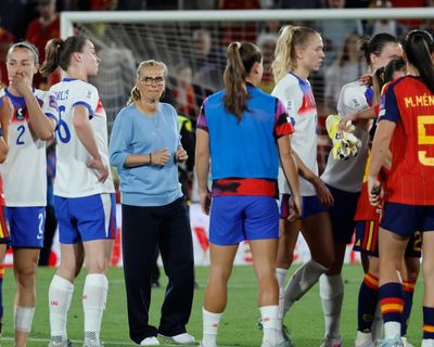‘It hurts. I expected a different game’: Wiegman’s shock at Spain humbling