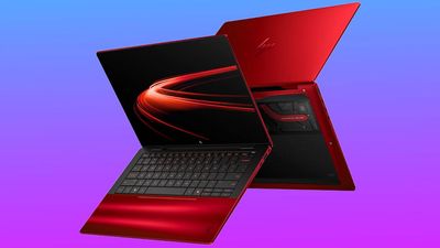 This snazzy red laptop from HP and Ferrari has a “carbon fiber and glass construction”, costs $5,599, and doesn't have a dedicated GPU