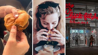 Wichita woman takes first bite of Chick-fil-A sandwich. Then she opens it up—and is shocked by what she sees: ‘I knew I wasn’t crazy’