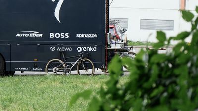 I hid in a bush to get the first spy shots of the new Specialized Tarmac SL9 at the newly-named Dauphiné