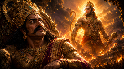 What Ravana Realized About Hanuman Ji Moments Before His Fall