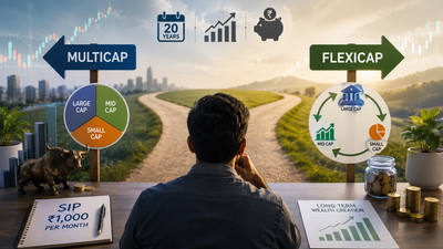 Multicap or flexicap mutual fund for a 20-year SIP? Expert explains what investors should choose
