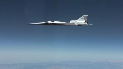 Going supersonic! NASA's X-59 jet breaks sound barrier for the 1st time