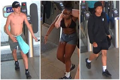 Man's nose and ribs broken in brutal Tube station attack as four teenagers arrested