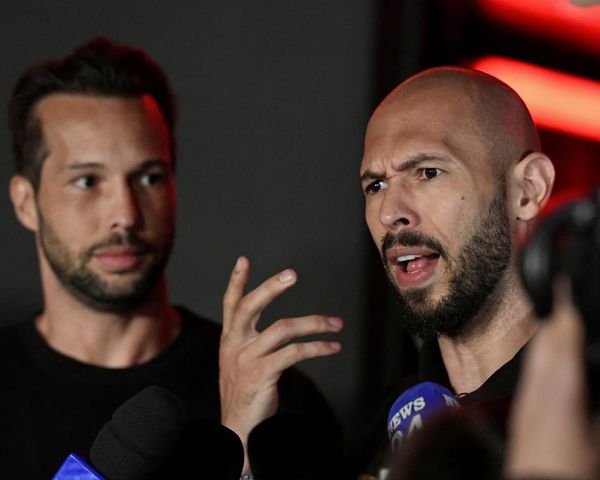 Women accusing Andrew Tate criticise UK extradition delay as influencer appears in Russia