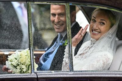 Royal family descends upon tiny Cotswold village for huge wedding