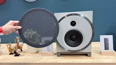 I love these bookshelf speakers' swappable oversized grilles –as Jamo marks its return in style