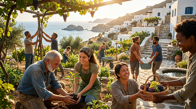 Greek proverb of the day: 'One hand washes the other and both wash the...' - inspiring life lessons on teamwork, shared success, cooperation, mutual support, community growth and why helping others helps you too in the long run