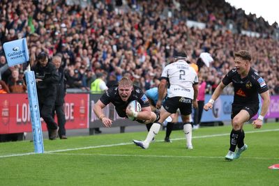Exeter see off Saracens to seal final Prem play-off spot as Bath secure home semi-final