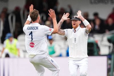 Rain halts England charge towards victory against New Zealand at Lord’s
