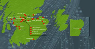 This interactive map shows rise of AI data centres across Scotland